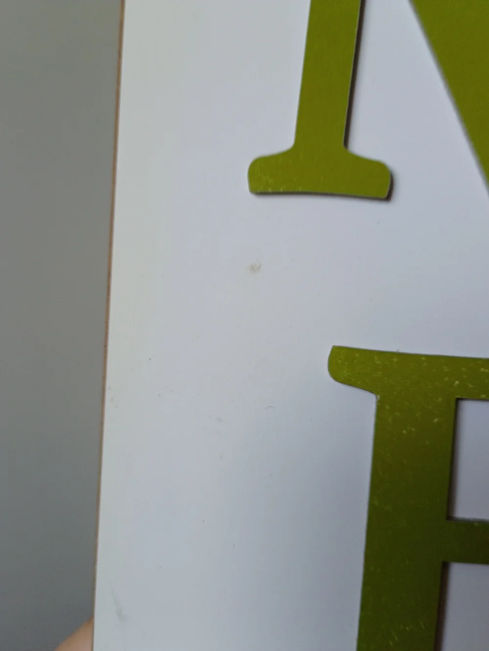 HOME Sunflower Wall Sign - Green Letters